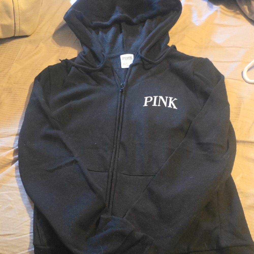 PINK Victoria's Secret Black Sweatshirt